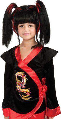 Ninja Girl Child Wig 52554 - MISS LESTER'S
