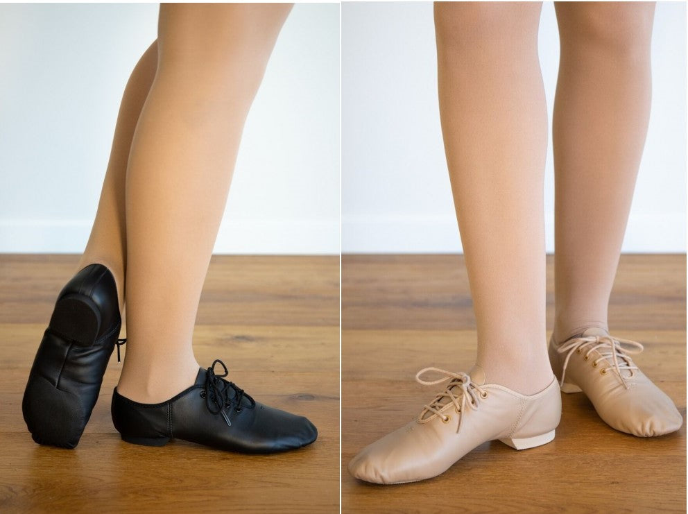 Capezio SE500 Lace Up Jazz Shoes - MISS LESTER'S