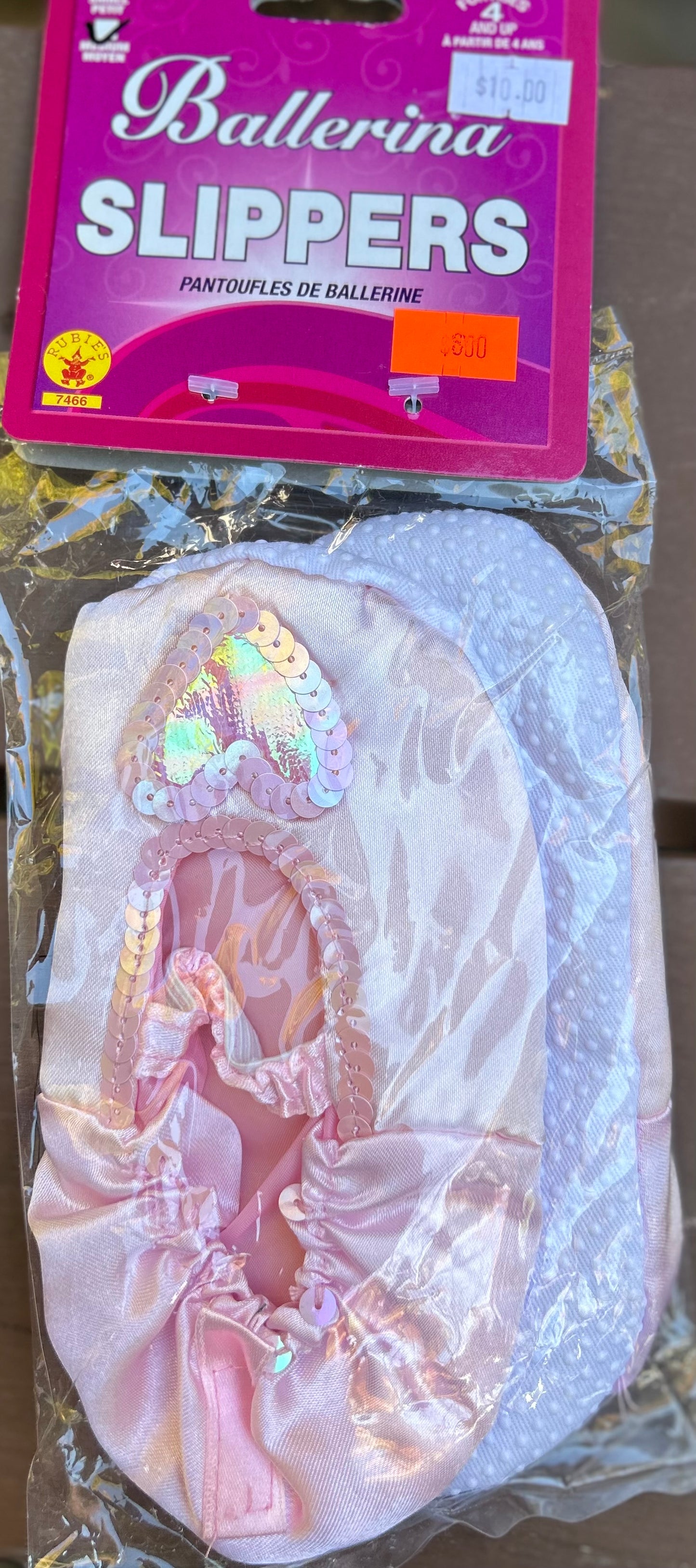 Pink Ballerina Dressup Slippers 7466 - MISS LESTER'S