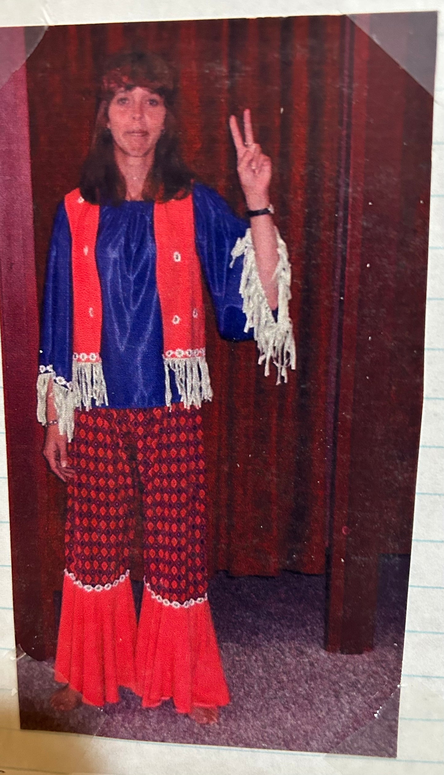 Small Adult 60's Hippie Costume 6 - MISS LESTER'S