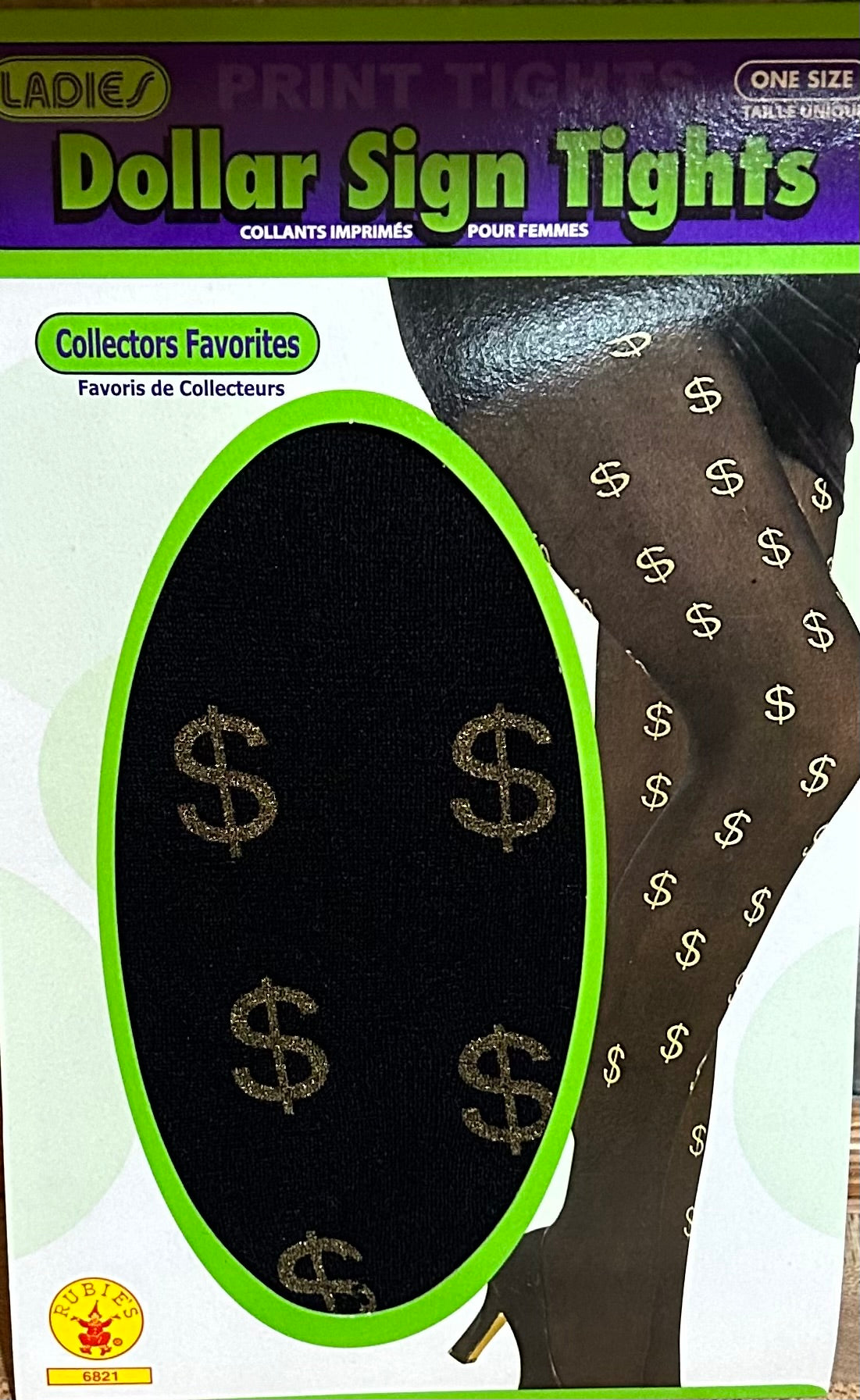 Secret Wishes Black Fishnet and Pattered Costume Tights - MISS LESTER'S