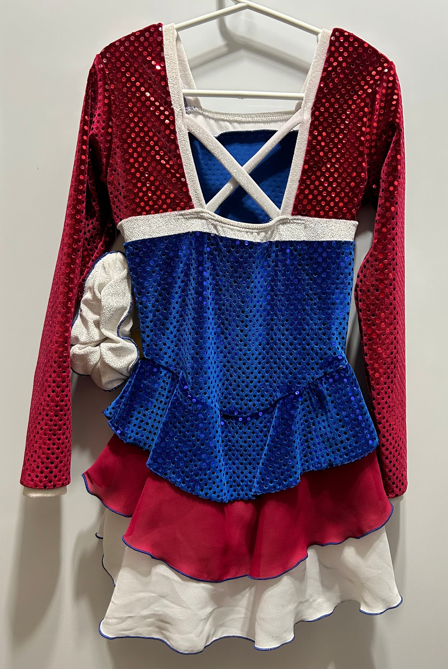 Jerry's 695 Youth 8-10 United Sequins Skate Dress - MISS LESTER'S