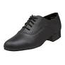 Capezio BR032 Standard Mens Black Oxford for Ballroom - MISS LESTER'S
