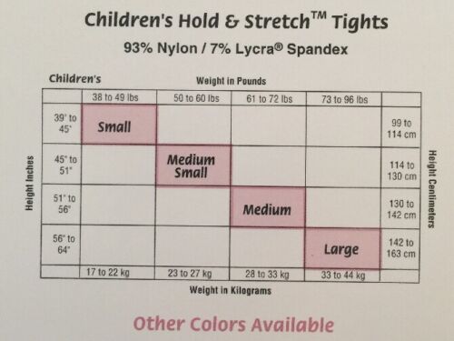 Capezio N14C Child Hold & Stretch Footed Tight - MISS LESTER'S