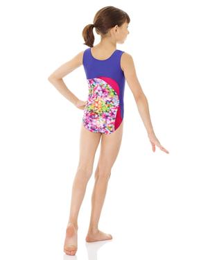 Mondor 17881 Child 4-6 Printed Gym Leotard - MISS LESTER'S