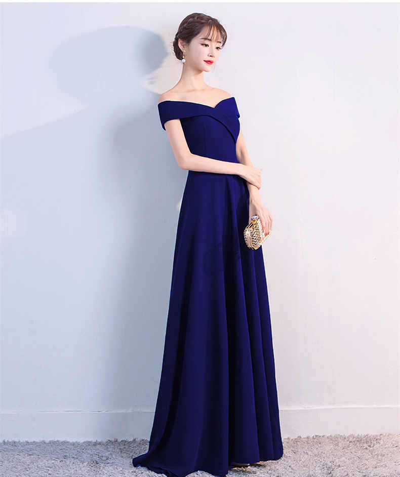 Elegant Off Shoulder Long Gown Size10 Style 4227