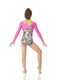 Mondor 7880 Youth 12-14 Multi Metal Gym L/S Leotard - MISS LESTER'S