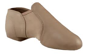 Capezio CG15 Adult Tan Stretch Jazz Shoe - MISS LESTER'S
