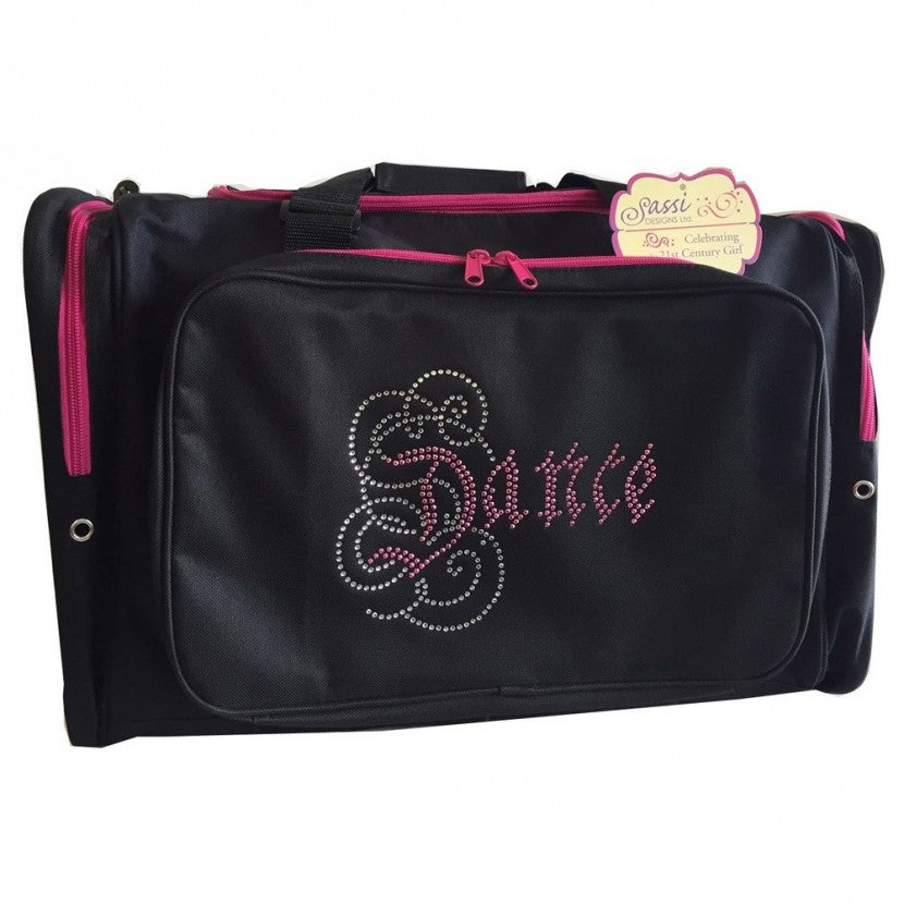 Dance Rhinestone Square Duffle Bag Style 1449 - MISS LESTER'S