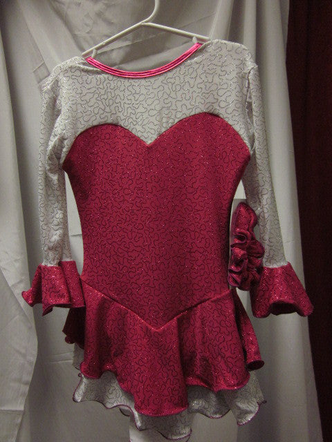 Skating Dress Size 10/12 Style E1104A - MISS LESTER'S