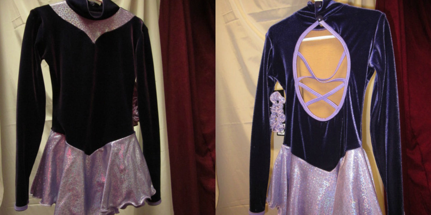 Skating Dress Size 10/12 Style EL706 - MISS LESTER'S