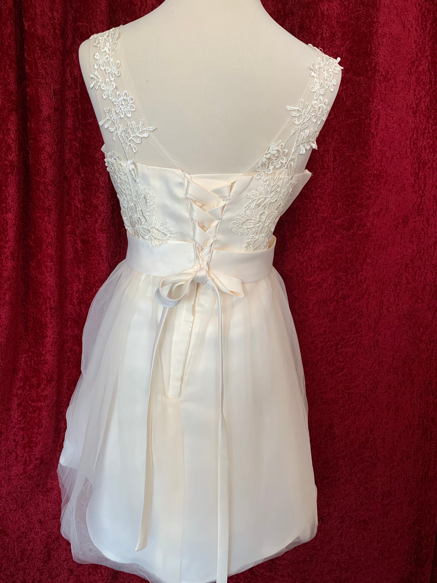 Short Tulle Dress Size 10 Style HJZY65 - MISS LESTER'S