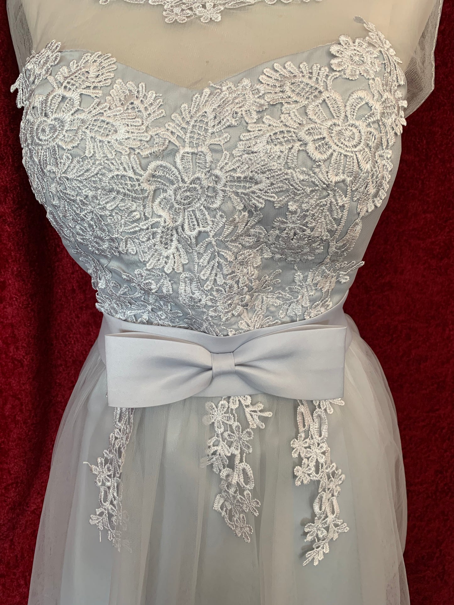 Short Tulle Dress Size 16 Style HJZY65 - MISS LESTER'S