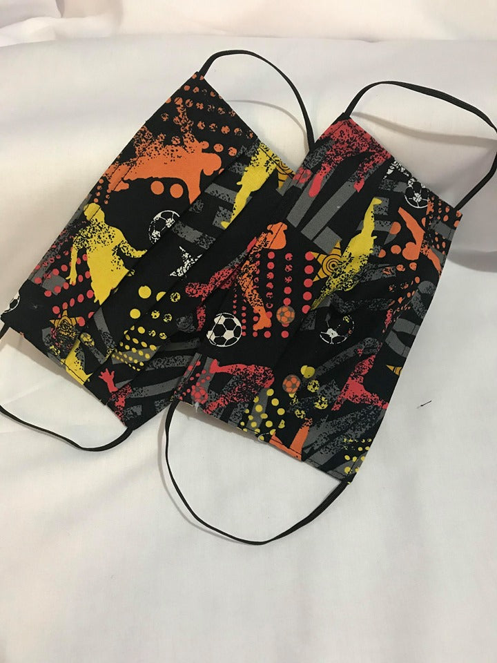 Assorted Child Fabric Masks with Filter Size O/S Style 2023