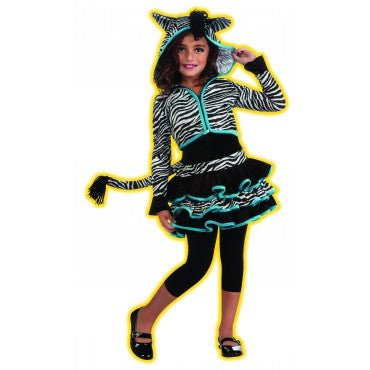 ZEBRA HOODIE COSTUME - MISS LESTER'S