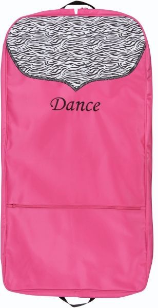 Garment Bag ZEB-04 Zebra/Pink Dance Garment Bag - MISS LESTER'S