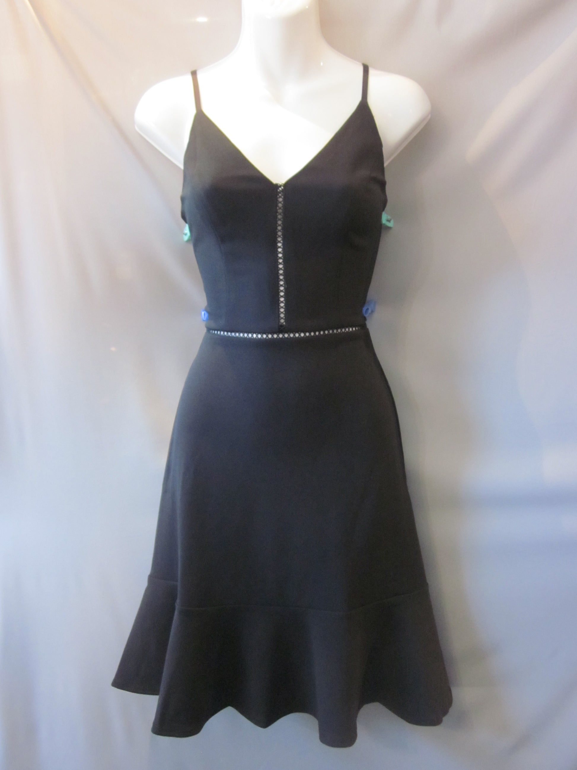 Short Spaghetti Strap Dress Size Large  Style 09190 - MISS LESTER'S 