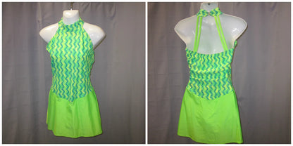 Skate Dress 102 Lime Adult  Medium Lime - MISS LESTER'S 