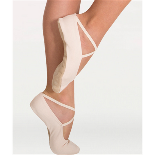 Angelo Luzio 611C Peach Gymnastic Slipper - MISS LESTER'S 