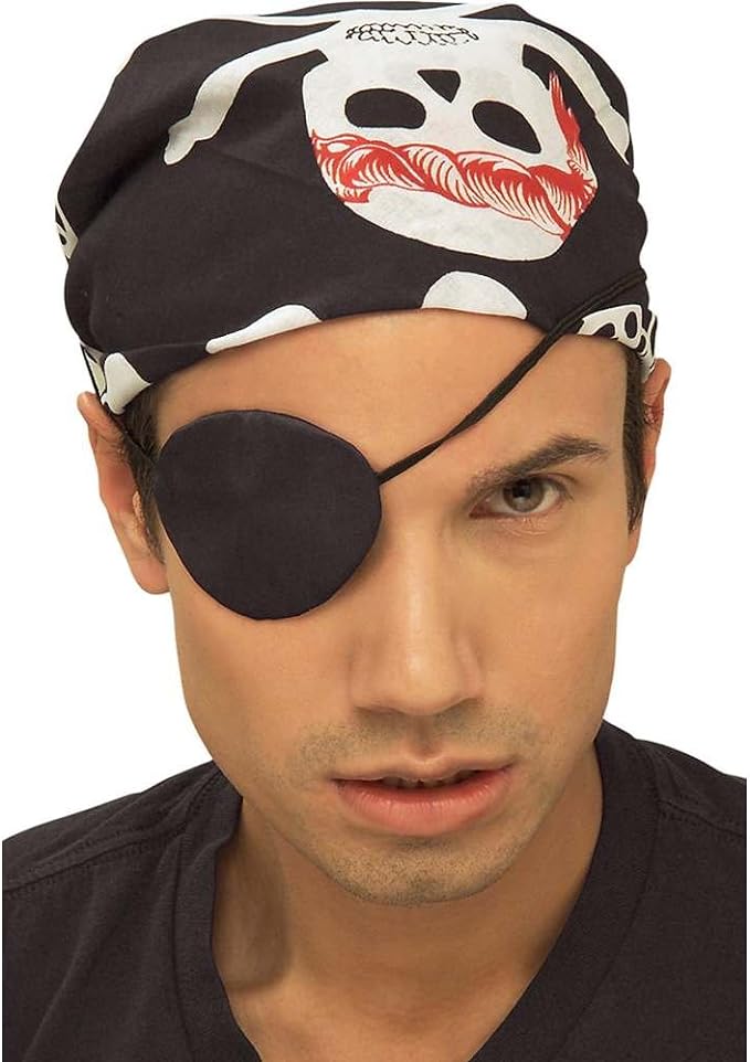 Pirate Bandana with Skull 49108 - MISS LESTER'S 