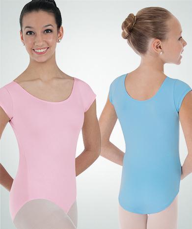 Body Wrappers 108 Child Short Sleeve Leotard - MISS LESTER'S 