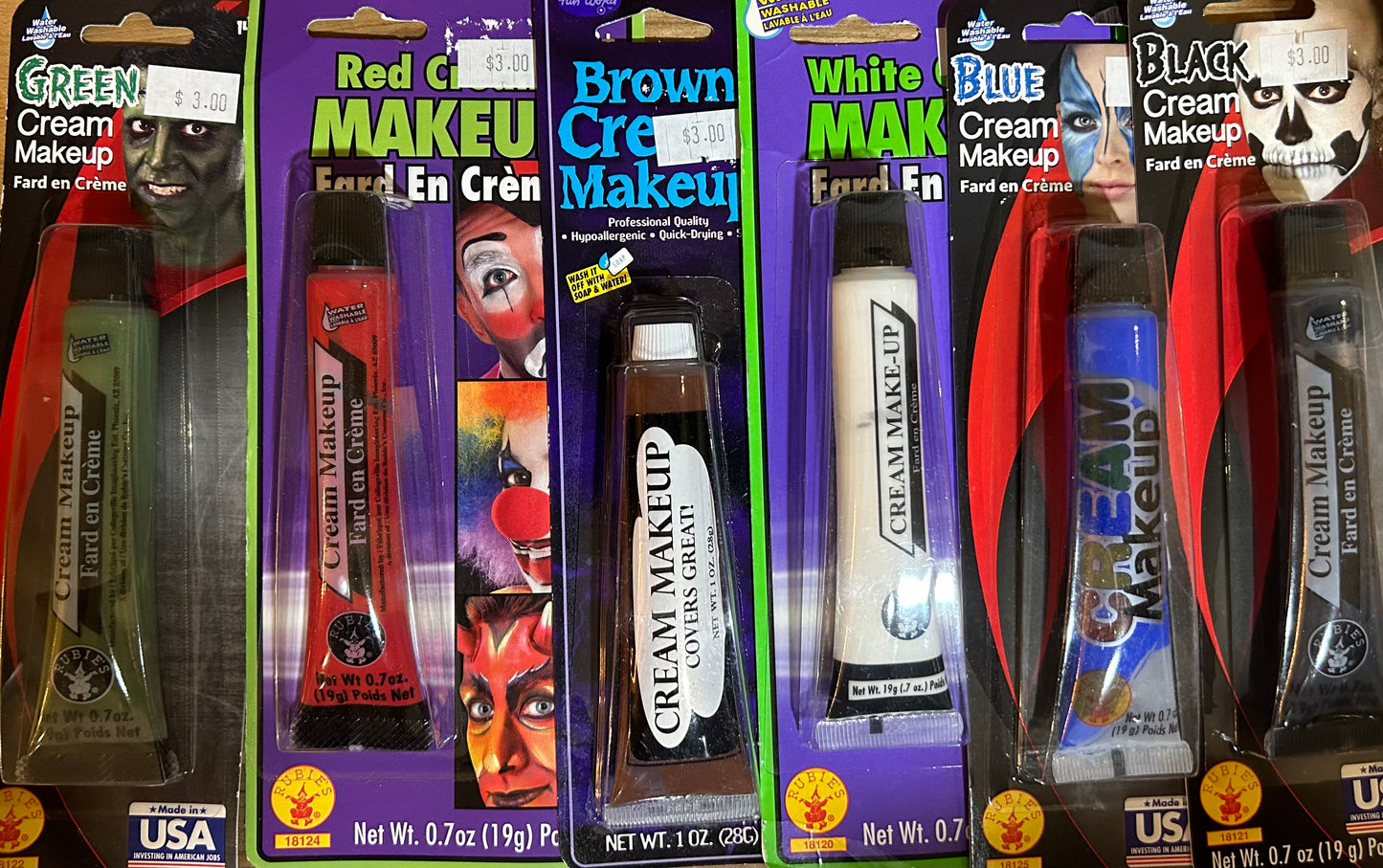 Cream Makeup Assorted Colours