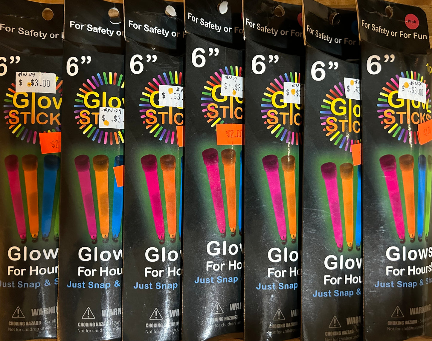 Glow Sticks  for Safety and Fun