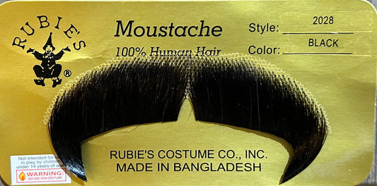 Moustaches 100% Human Hair  Reusable - MISS LESTER'S 