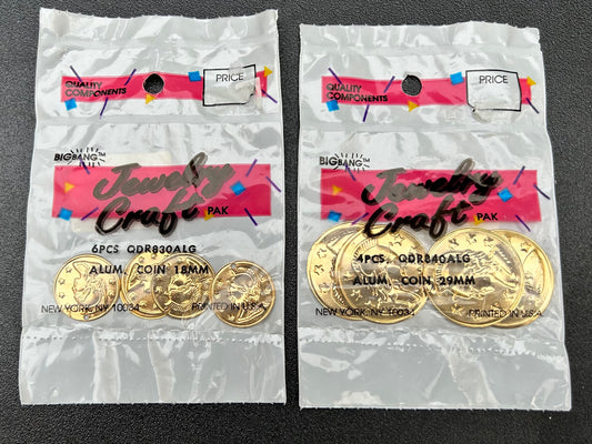 Sew On Gold Coins for Arabian Costume - MISS LESTER'S 