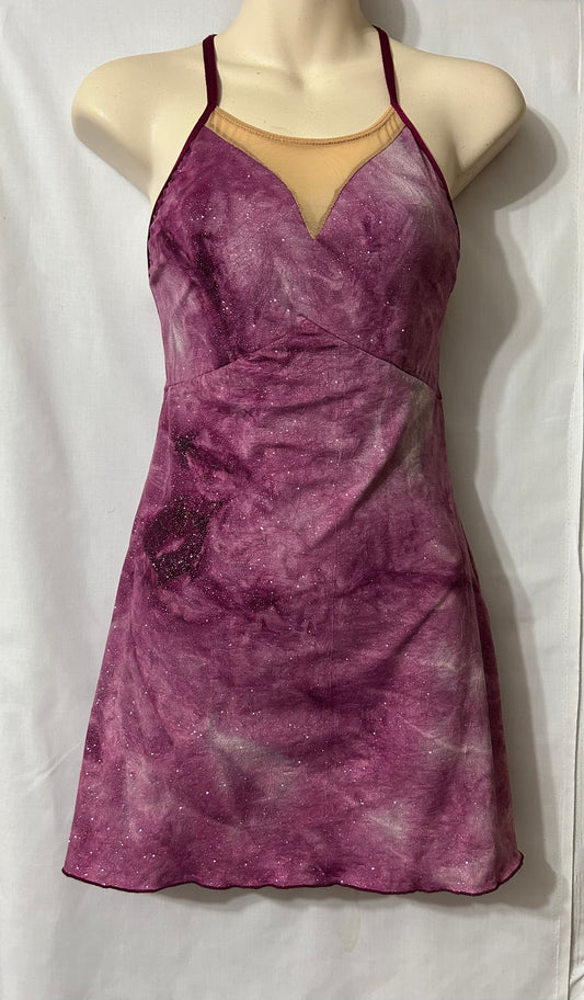Jerry's 753  Youth 12-14 Mulberry Empire Skate Dress - MISS LESTER'S 