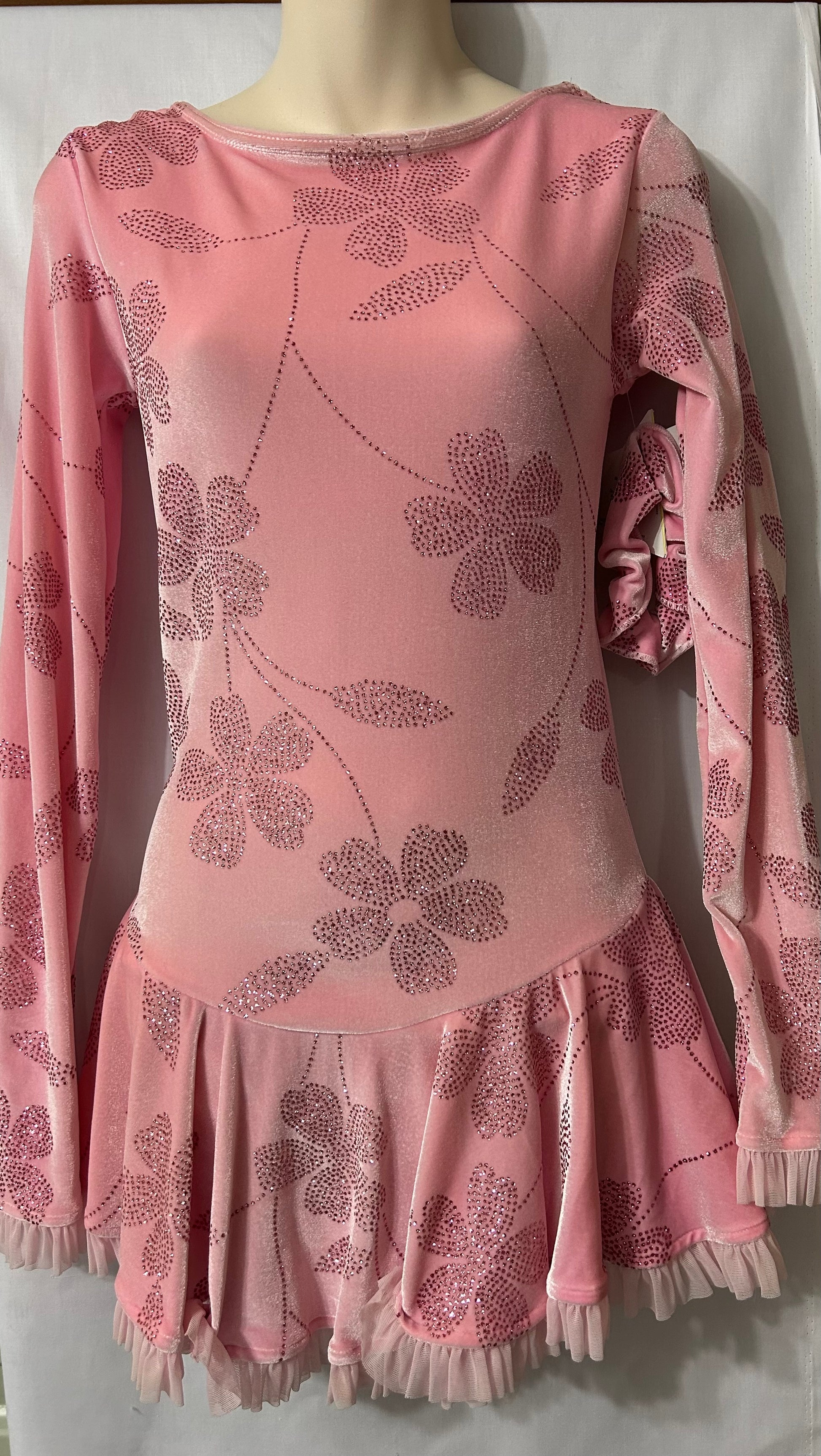 Mondor 2739 Adult Medium Flowers Skate Dress - MISS LESTER'S 