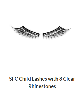 Fh2 Child Eye Lashes with Rhinestones SFC - MISS LESTER'S 