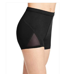 Capezio 11286W Adult Dance Short with Mesh Leg Insert - MISS LESTER'S 