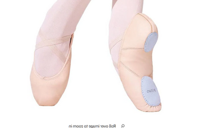 Capezio 2028 Ladies Juliet II Canvas Split Sole Ballet - MISS LESTER'S 