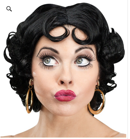 Betty Boop Flapper  Wig 92094 - MISS LESTER'S 