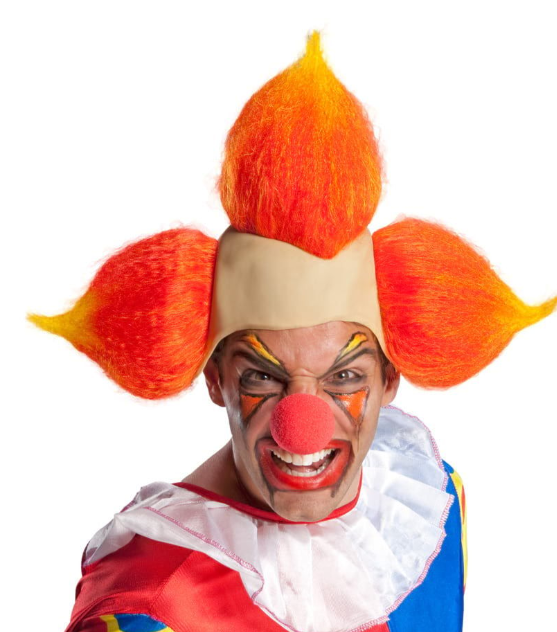 Evil Clown Wig 51931 - MISS LESTER'S 
