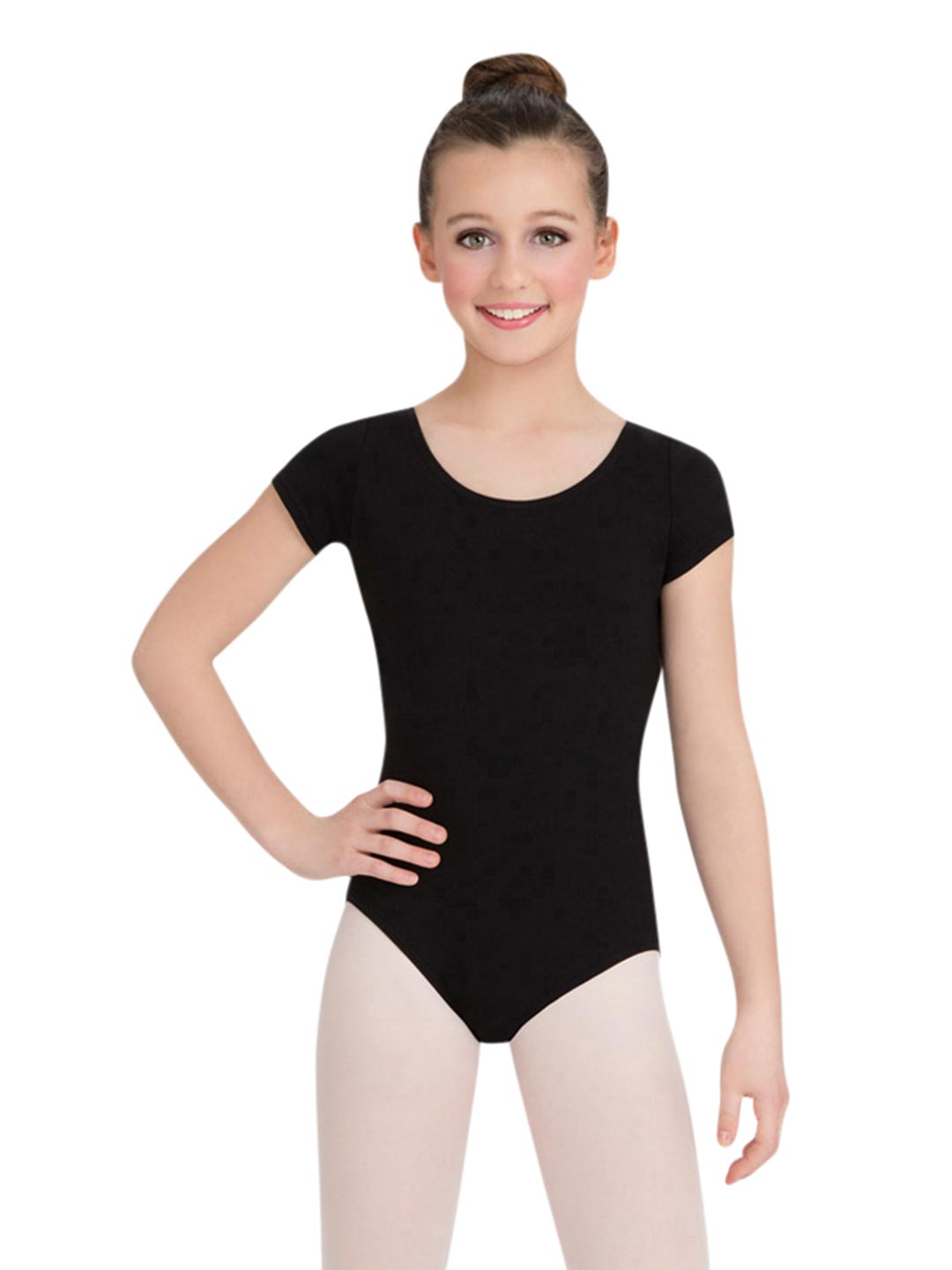 Capezio CC400 Short Sleeve Leotard - MISS LESTER'S 