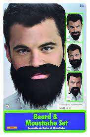 Beard and Moustache Set 50284 - MISS LESTER'S 
