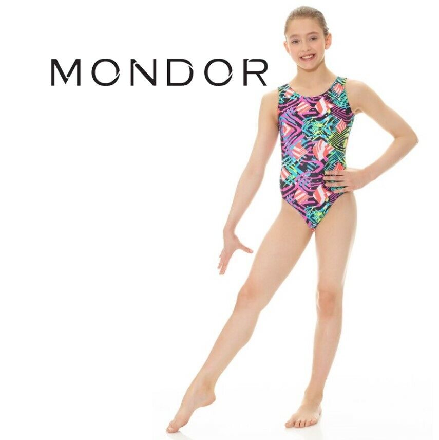 Mondor 27822 Printed Gym Leotards - MISS LESTER'S 