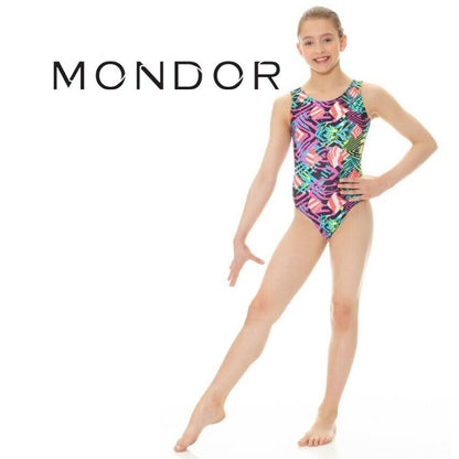 Mondor 27822 Printed Gym Leotards - MISS LESTER'S 