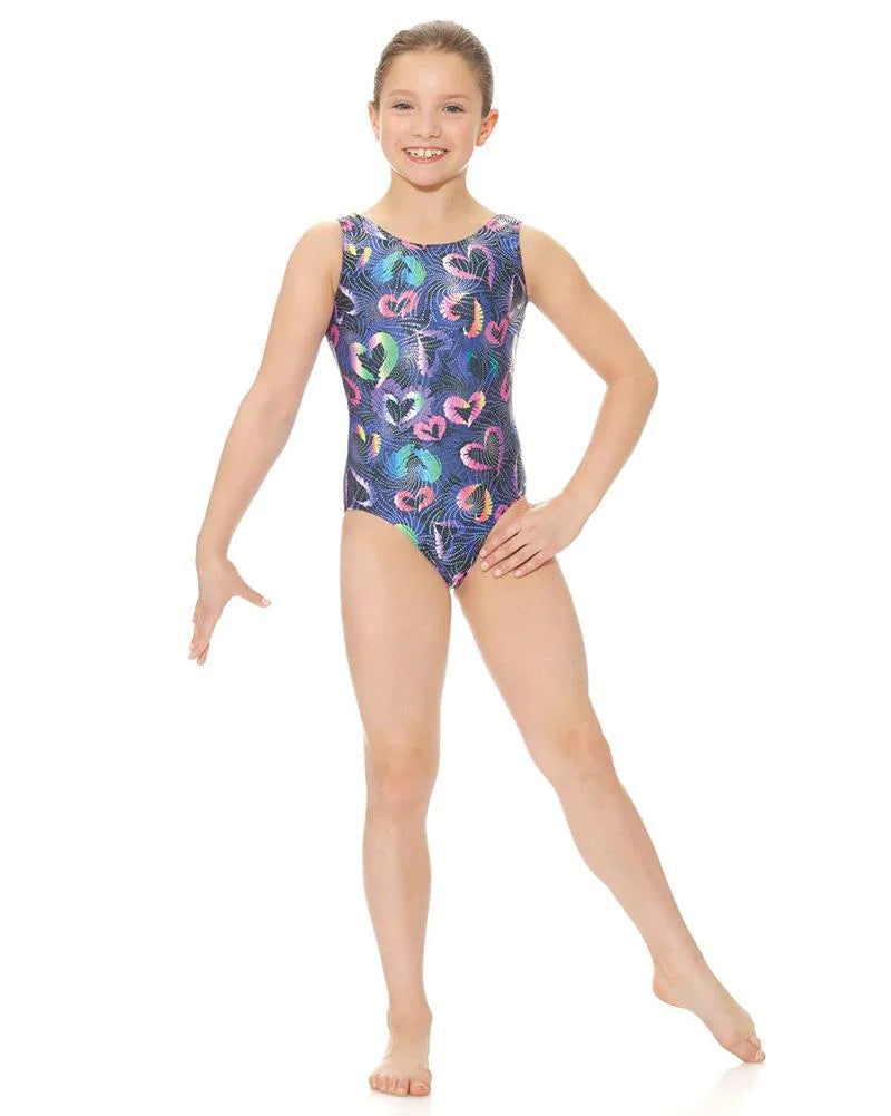 Mondor 27822 Printed Gym Leotards - MISS LESTER'S 