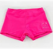 So Danca L1013ME Hot Pink Child Shorts with Blue/White Strip
