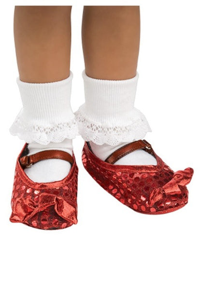 Dorothy Wizard of Oz Child Red SequinShoe Covers  34048