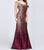 Long Sequins Dress Size 14 Style 1008999