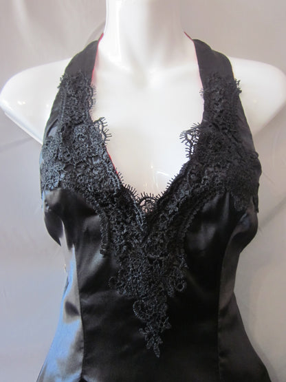 Short Halter Dress Size 6 Style BR816 - MISS LESTER'S 