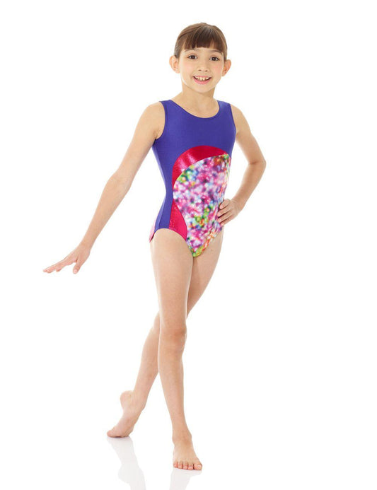 Mondor 17881 Child 4-6 Printed Gym Leotard - MISS LESTER'S 