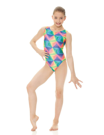 Mondor 27822 Printed Gym Leotards - MISS LESTER'S 