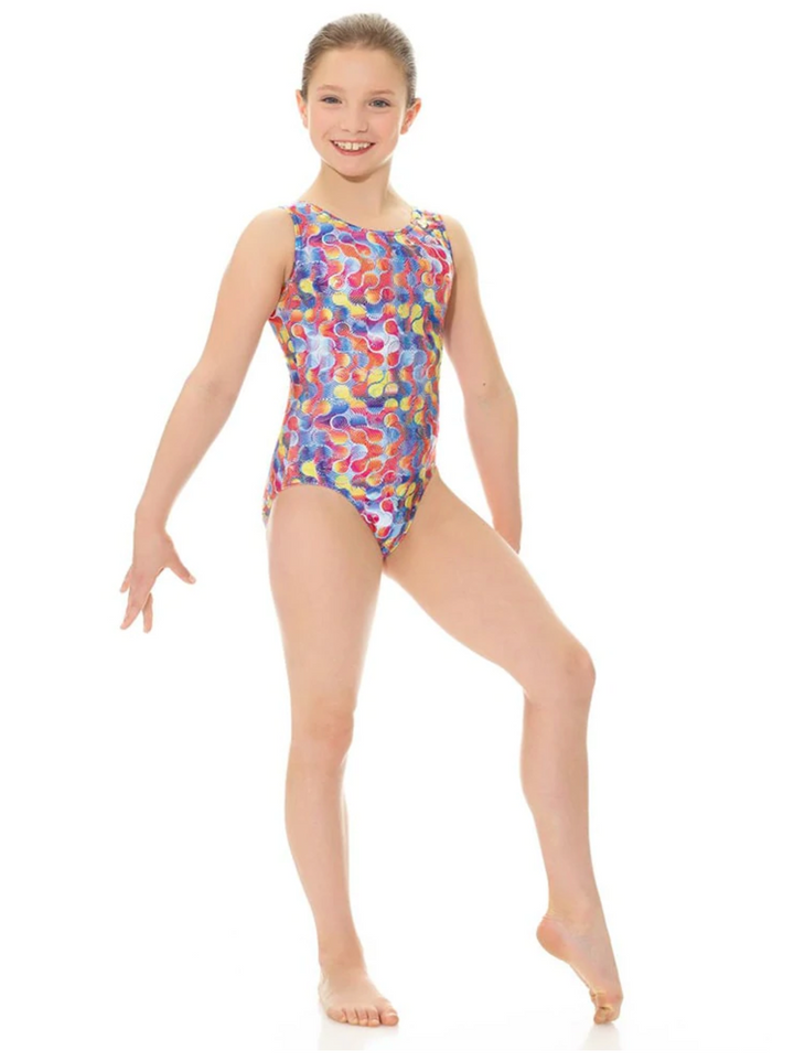 Mondor 27822 Printed Gym Leotards - MISS LESTER'S 