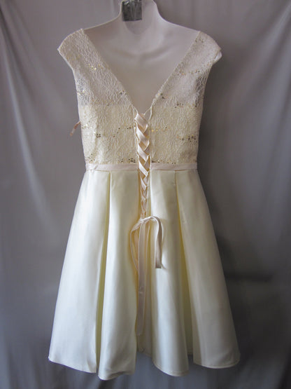 Short Prom/Grad Dress Size 2XL Style 4224 - MISS LESTER'S 