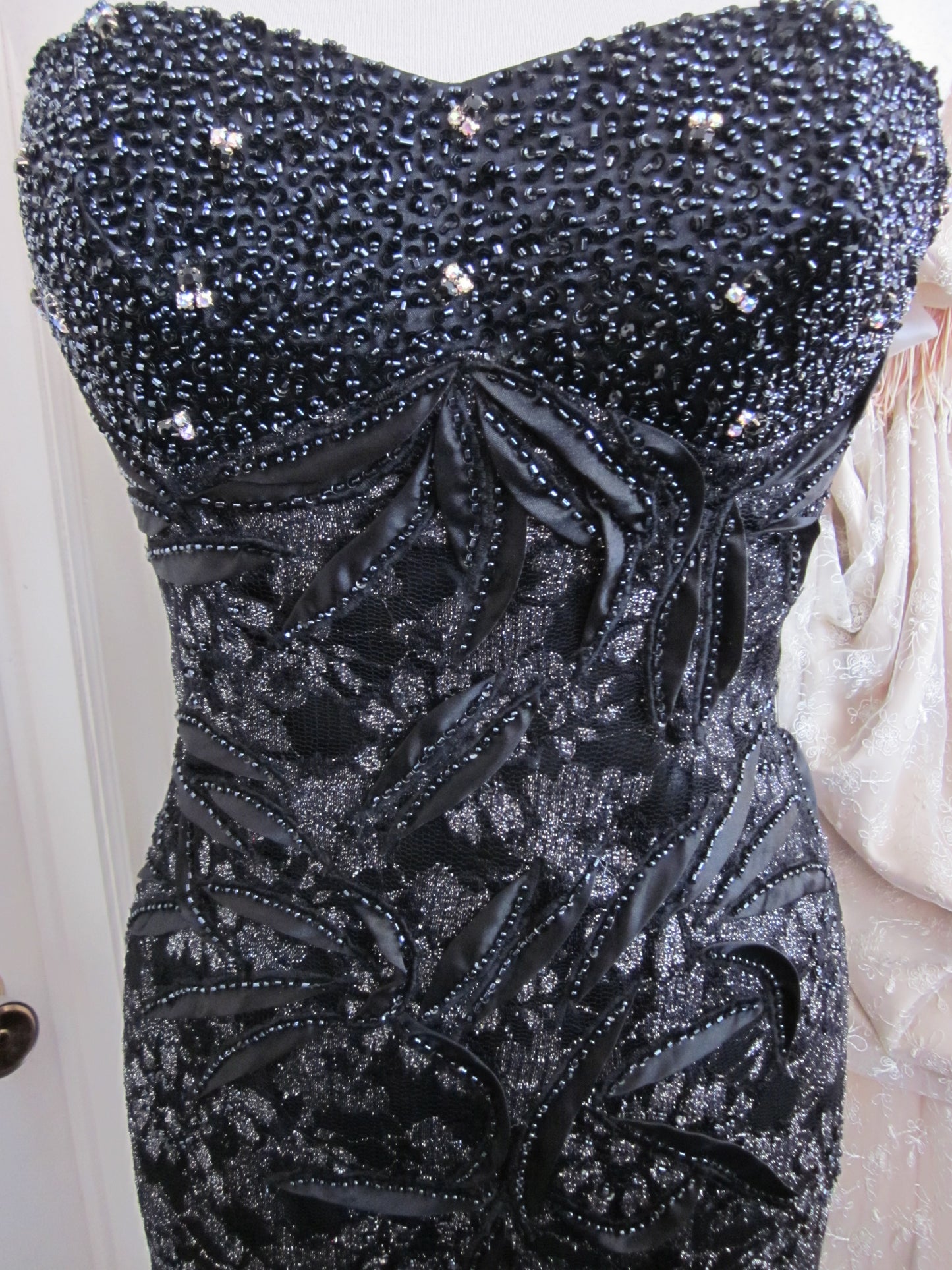 Sweet Heart Strapless Long Gown  Size Small Style 55005 - MISS LESTER'S 